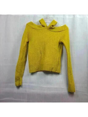 Moth by Anthropologie Yellow Wool Sweater Women's XS